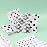 #EN8906x2 Paper Gift Bag in 5 Variety Prints with 200 Stickers
