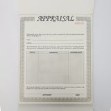 #F202 Two Part appraisal form