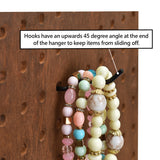 #HOOK-247 24 Pcs Small Metal Black Pegboard Hooks Hanger 2.6 Inch for Hanging Jewelry, Scarf, hat, Key, and mask