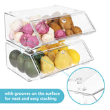 #HW6310 Acrylic Stackable Bakery Display Case Home Organizer