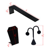 #JWY1221-BK 9 Pcs Jewelry Display Set