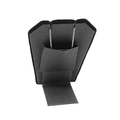 9 Pcs Jewelry Display Set, Necklace Display Bust, Bracelet Holder Stand, Black Velvet