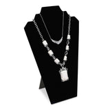 Jewelry Display Set, Necklace Display, Bracelet Earring Organizer, Ring Holder, Premium Black Velvet