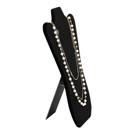 Versatile Black Velvet Jewelry Display Set