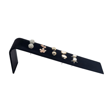 Versatile Black Velvet Jewelry Display Set