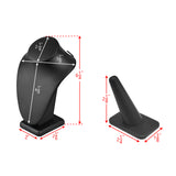 Versatile Premium Black Faux Leather Jewelry Display Set 
