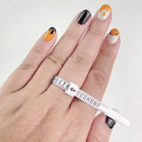 #LD02661 Ring Sizer Measuring Set Reusable Finger Size Gauge Measure 