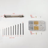 #LD09360 1 set Screw Eye Pins Metal Hand Drill Equipments, Jewelry Making Tools
