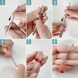 #LD09360 1 set Screw Eye Pins Metal Hand Drill Equipments, Jewelry Making Tools