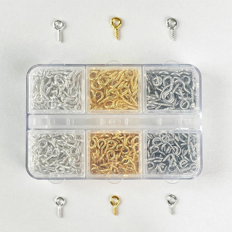 #LD09360 1 set Screw Eye Pins Metal Hand Drill Equipments, Jewelry Making Tools
