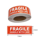 Fragile handle stickers