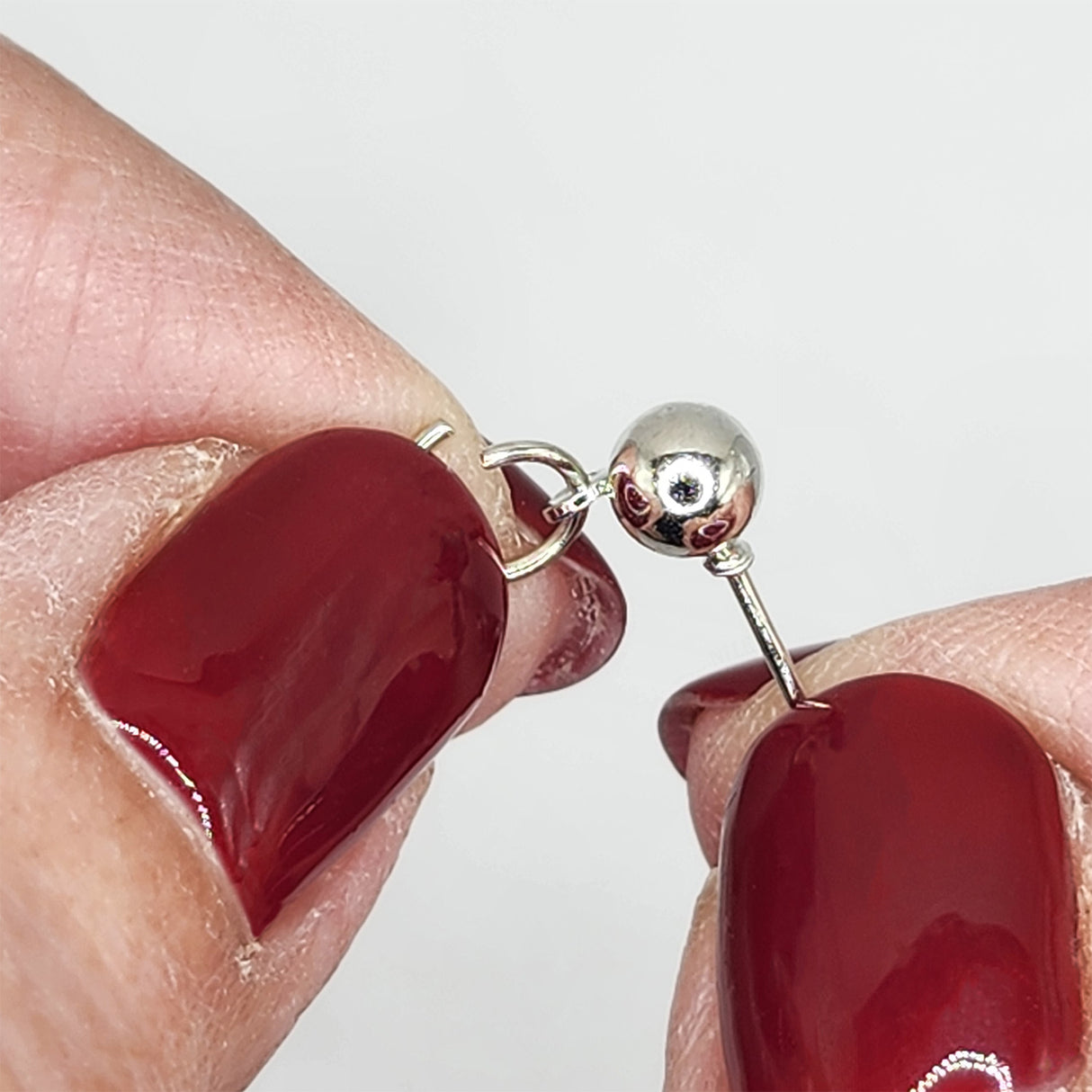 ball post earring stud