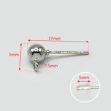 ball post earring stud
