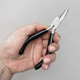 Concave and Round Nose Pliers with Cutter Round Concave Pliers Wire Looping