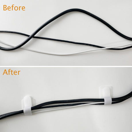  20pcs Reusable Fastening Cable Ties 3.54"L