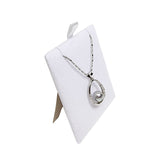 #LP9 Classic Leatherette Pendant/Earring Box