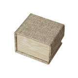 Deluxe Burlap Ring Box-Nile Corp