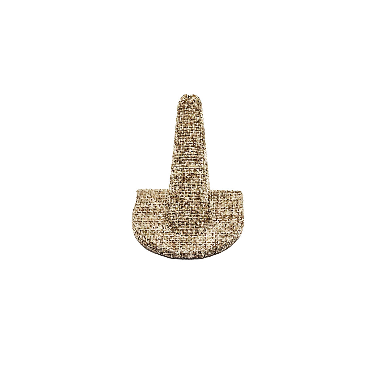 #RD-2441N Burlap Linen Ring Display