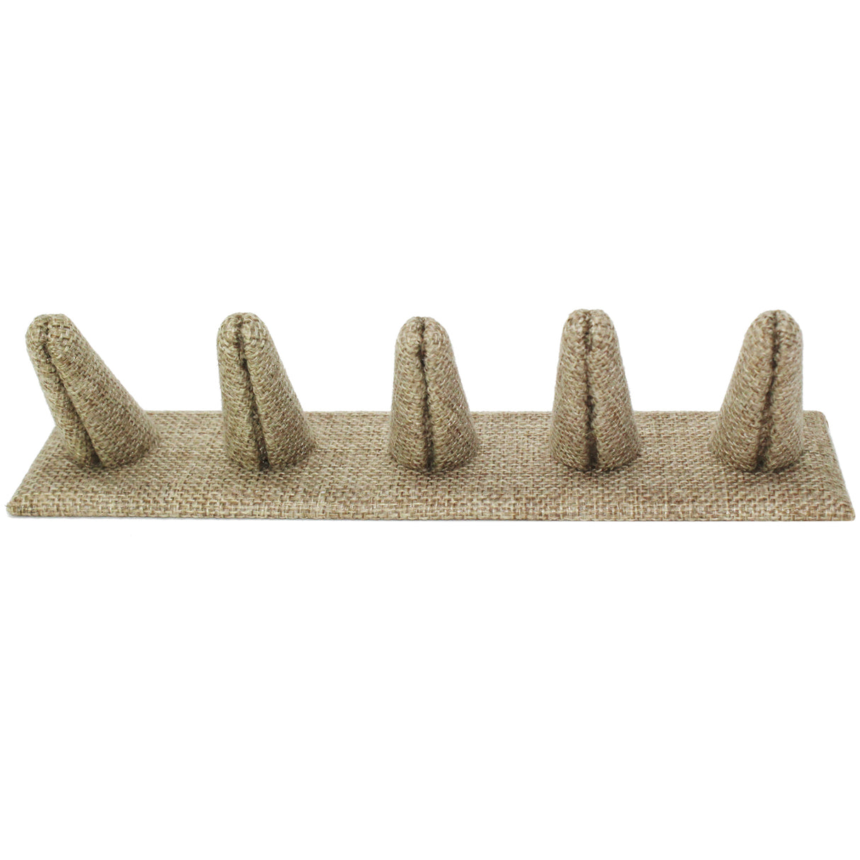 #RD-2455N-N3 Linen Ring Display, 5 Fingers
