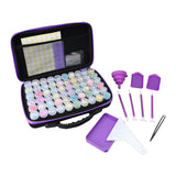 #TOOL-520  60 Slots Diamond Painting Kit with Nylon Zippered Organizer