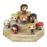 #WD3015 3-Tier Wood Stair Step Shelf Step Display Risers, Coffee Color