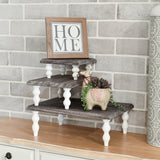 #WD3202CF 3 Pcs Set Wooden Display Riser