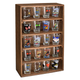 #WD5063 Wall-Mounted Freestanding Wooden 5-Shelf Rack