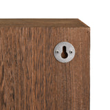 #WD5063 Wall-Mounted Freestanding Wooden 5-Shelf Rack