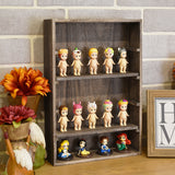 #WD5063 Wall-Mounted Freestanding Wooden 5-Shelf Rack