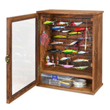 #WD5100BR 8 Metal Rods Jewelry, Keychain, Fishing Lure Cabinet