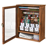 #WD5100BR 8 Metal Rods Jewelry, Keychain, Fishing Lure Cabinet