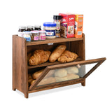 Wooden Table Top Storage Cabinet, countertop cabinet, and wood organizer