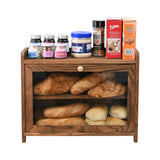 Wooden Table Top Storage Cabinet, countertop cabinet, and wood organizer