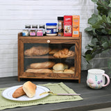 Wooden Table Top Storage Cabinet, countertop cabinet, and wood organizer