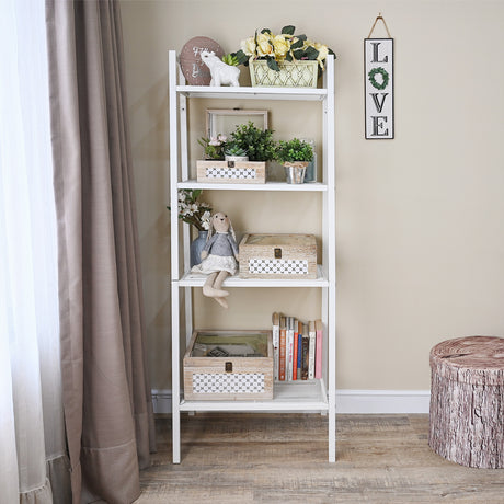 Set of 3 Stackable Wooden Decorative Boxes with Tempered Glass Hinged Lid, Farmhouse Storage 