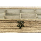 #WD8620 Hanging Wooden Display Case Hinged Glass Front Door