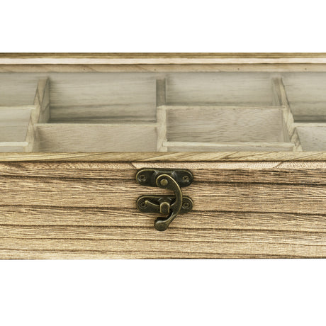#WD8620 Hanging Wooden Display Case Hinged Glass Front Door