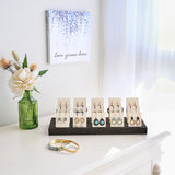 Wooden Earring Cards Jewelry Earring Display Stand, Earring Display Cards for Ear Clip, Wire