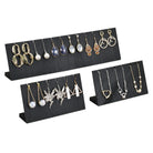 3 Pcs Wooden Earring Display Stand