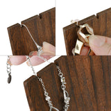 3 Pcs Wooden Earring Display Stand