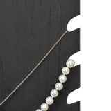 #WDN68X2 Wooden Freestanding Necklace Display Stand