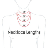 #WDN68X2 Wooden Freestanding Necklace Display Stand