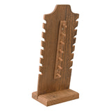#WDN68X2 Wooden Freestanding Necklace Display Stand