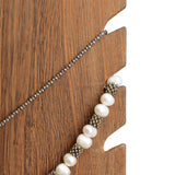 #WDN68X2 Wooden Freestanding Necklace Display Stand