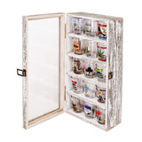 #WDP1319-A 5-Tier Wall Mounted Wooden Display Case 