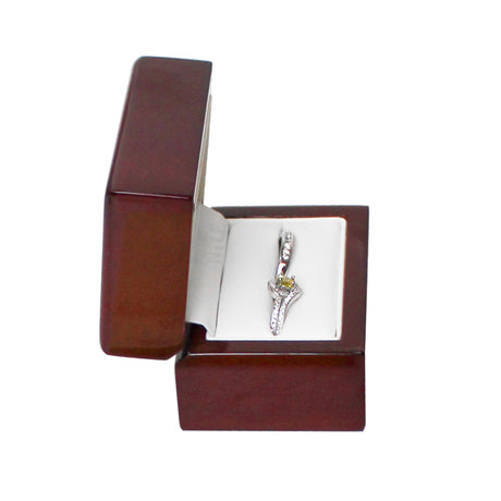 Wooden Double Ring Box-Nile Corp