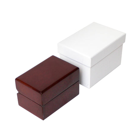 Wooden Double Ring Box-Nile Corp