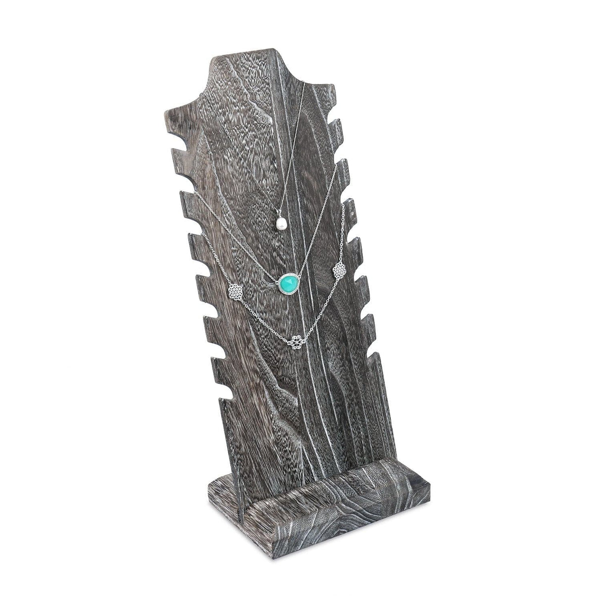 #WDN68 Wooden Multiple Necklace Display Stand