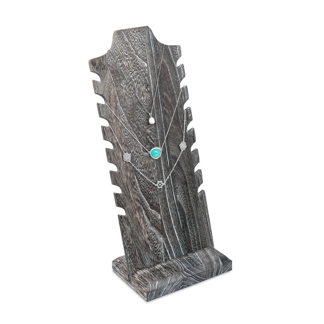 #WDN68 Wooden Multiple Necklace Display Stand