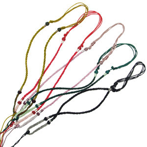 #WSN-75 Embellished Pendant Neck Cord, 3mm